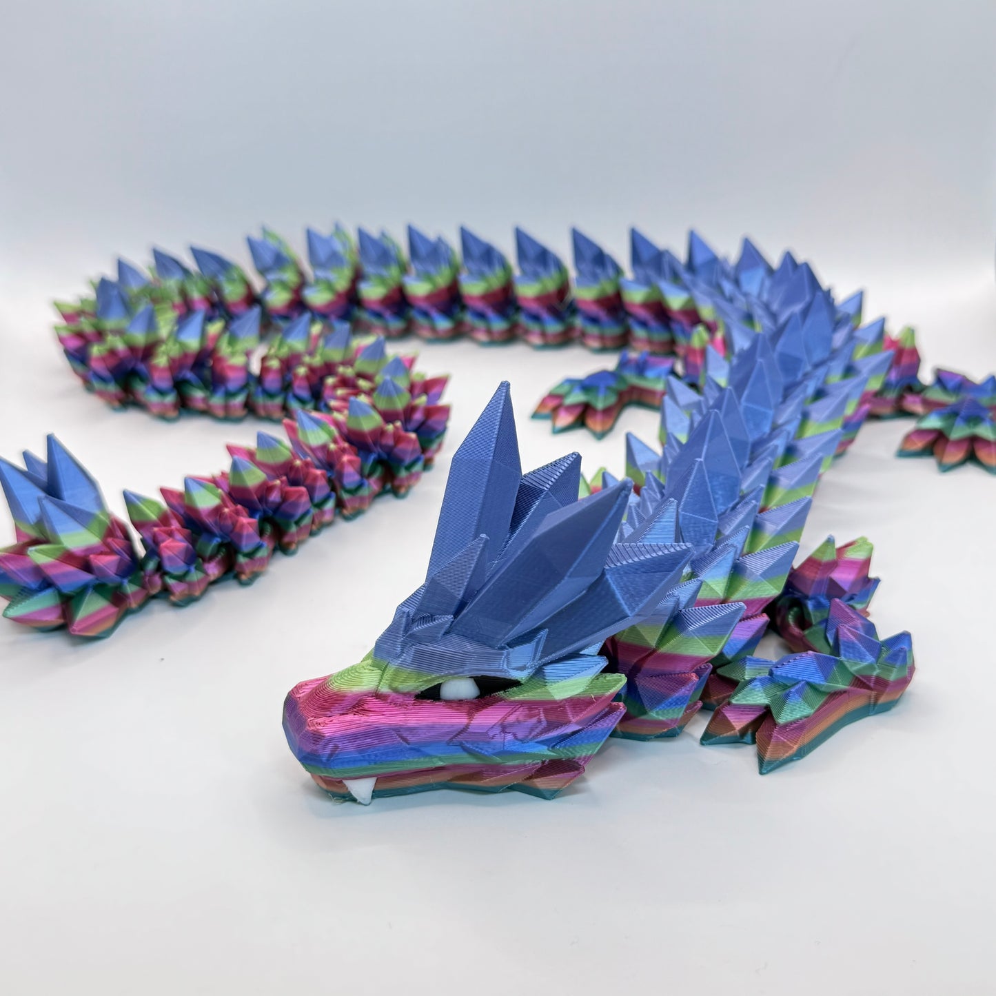 Adult crystal dragons