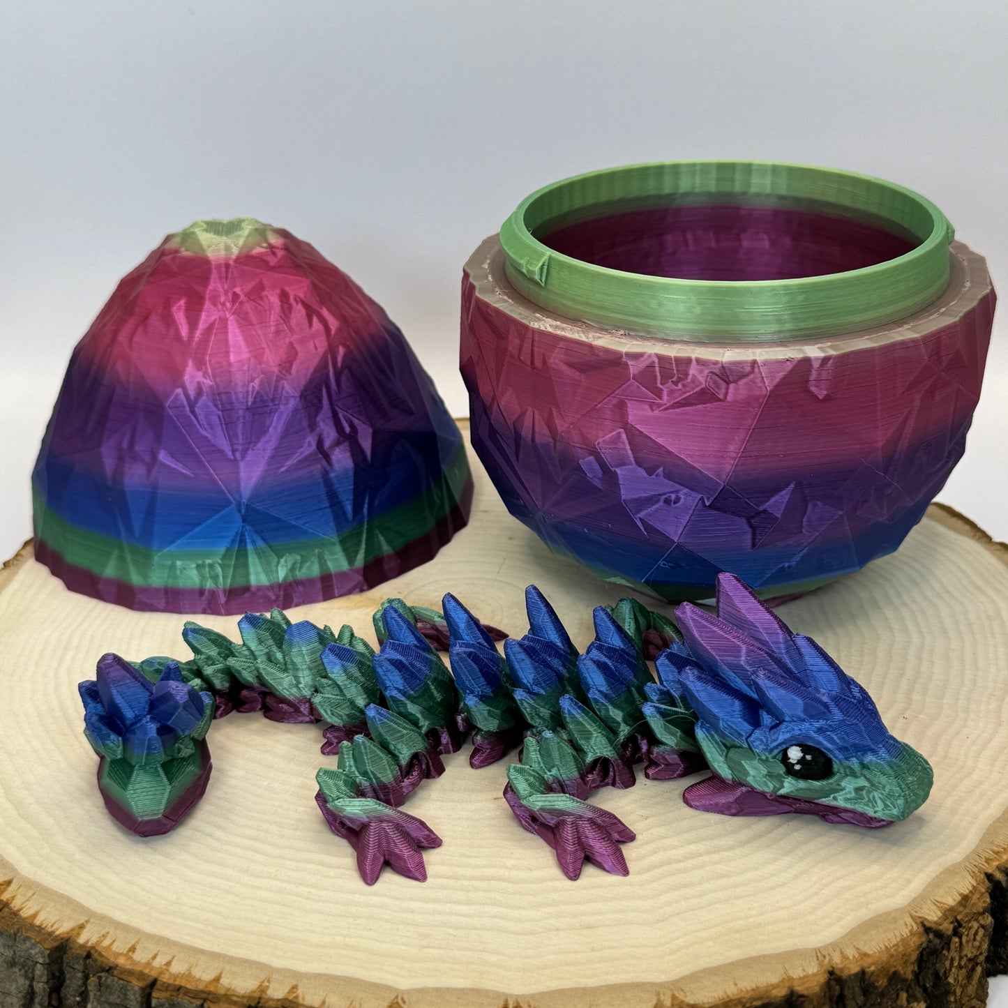 Large Crystal Egg
