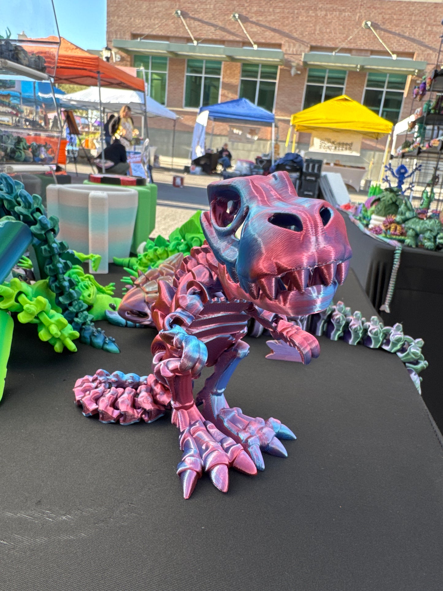 Skeleton T-rex